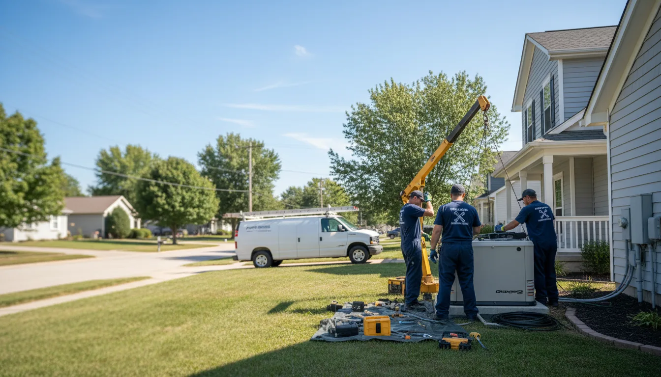 Generator Installation in Wapello, IA near me